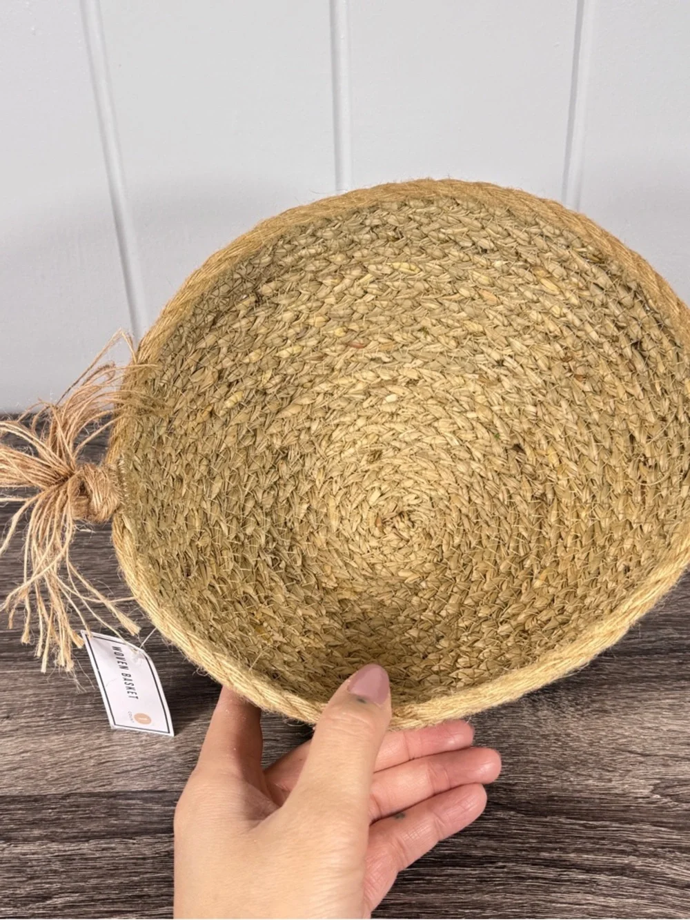 NEW Target Bullseye Playground Woven Basket